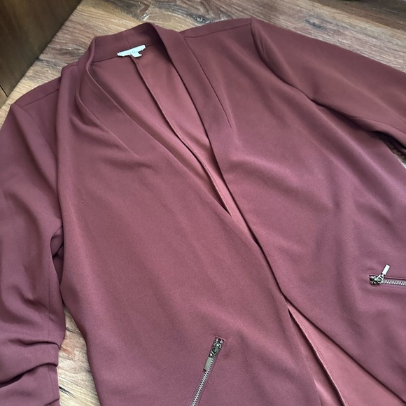 Maurices Terracotta Open Front Blazer - Picture 2 of 5